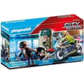 Miniatyrbild 1 av 6: PLAYMOBIL 70572 Motorcykelpolis och tjuv, City Action, poliser, 4 år och uppåt