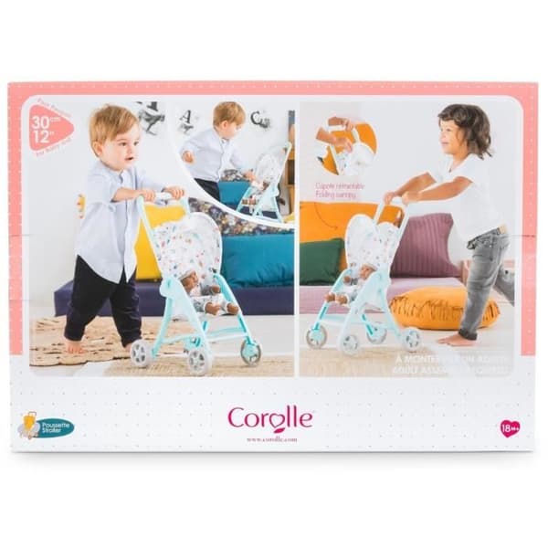 Mintvagn - COROLLE - Mon Premier Poupon - För 30 cm babydockor - Från 18 månader