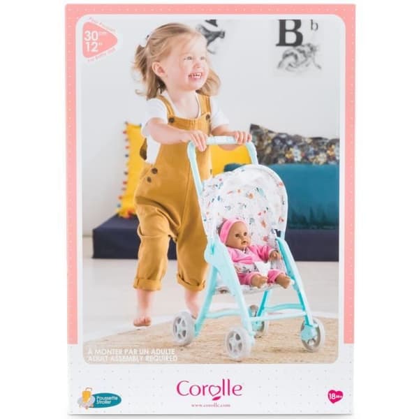 Mintvagn - COROLLE - Mon Premier Poupon - För 30 cm babydockor - Från 18 månader