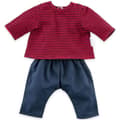 Miniatyrbild 3 av 5: COROLLE - Sailor and Trousers Set för 30cm babydockor - Från 18 månader