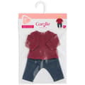 Miniatyrbild 2 av 5: COROLLE - Sailor and Trousers Set för 30cm babydockor - Från 18 månader