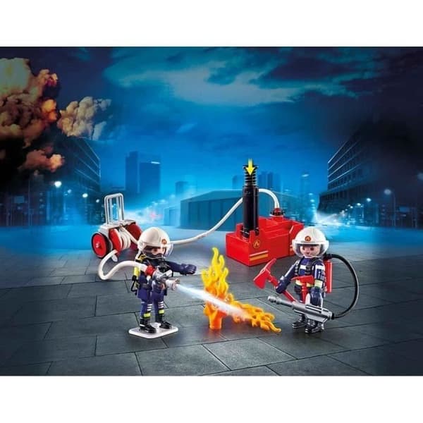 PLAYMOBIL - 9468 - City Action - Brandmän med brandutrustning