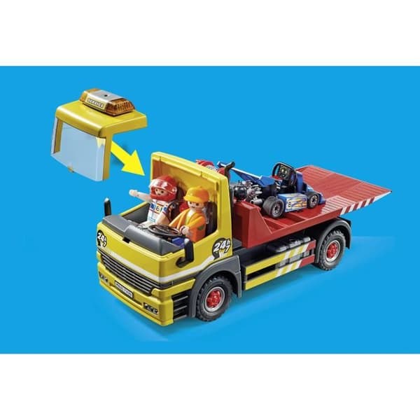 PLAYMOBIL 71429 Dragbil med fyrhjuling, City Life, 2 tecken, Från 4 år