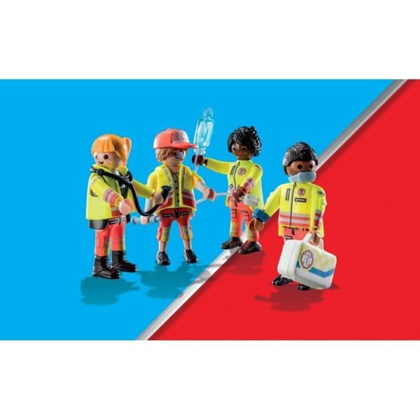 PLAYMOBIL - 71244 - Stadsåtgärd The Rescuers - Rescue Team