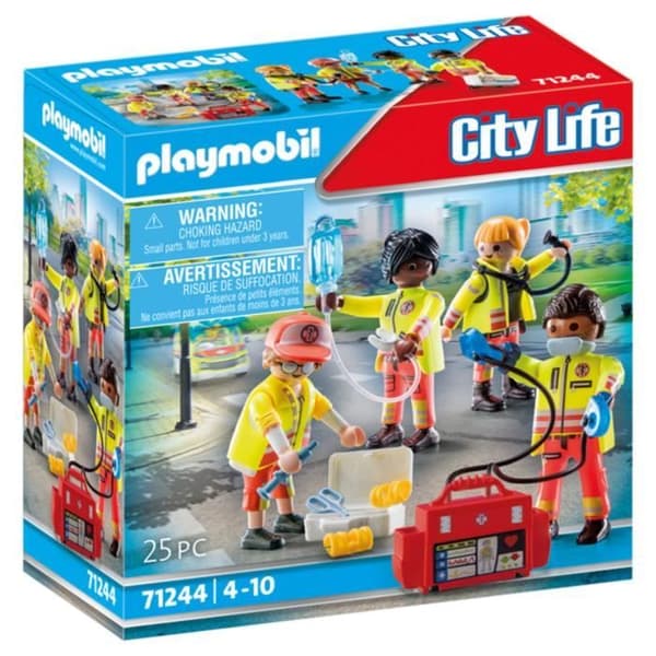 PLAYMOBIL - 71244 - Stadsåtgärd The Rescuers - Rescue Team