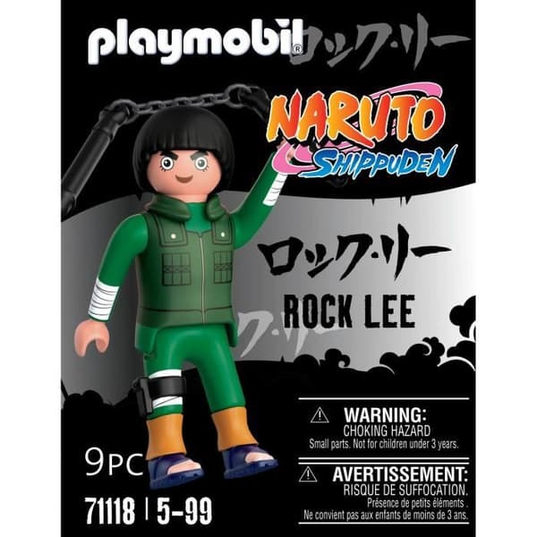 PLAYMOBIL - 71118 - Rock Lee-figur från Naruto Shippuden