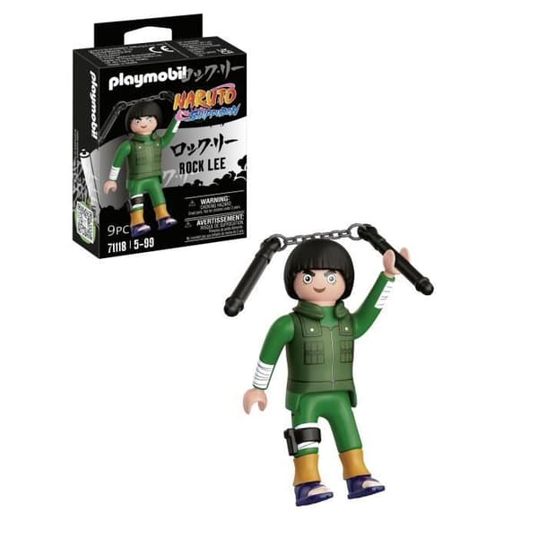 PLAYMOBIL - 71118 - Rock Lee-figur från Naruto Shippuden