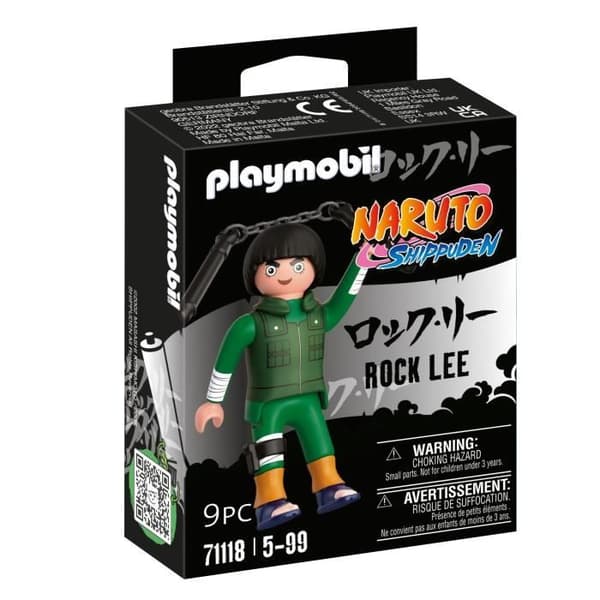 PLAYMOBIL - 71118 - Rock Lee-figur från Naruto Shippuden