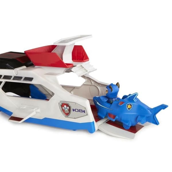 Aqua Pups sjöpatrullbåt - Paw Patrol - PAW PATROL - Utskjutare för fordon - Från 3 år