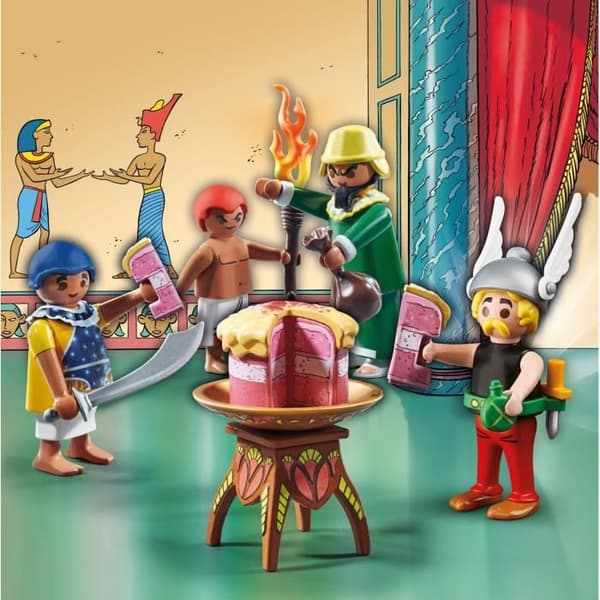 PLAYMOBIL 71269 Asterix, Amonbofis och den förgiftade kakan, 24 stycken, Från 5 år