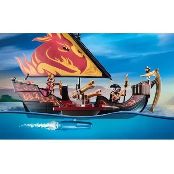 PLAYMOBIL 70641 Novelmore Burnham Raiders Battleship