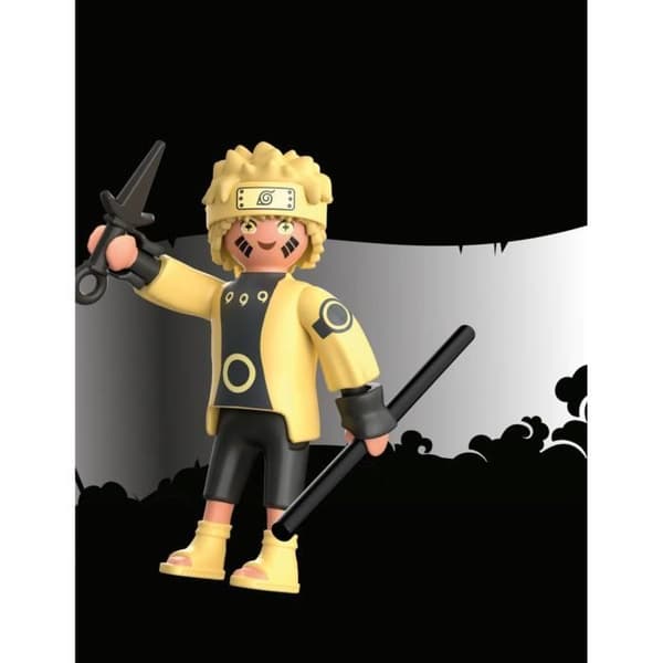 PLAYMOBIL 71100 Naruto Rikudou Sennin-läget, Naruto Shippuden, Samlarfigur med Tillbehör, Från 5 år