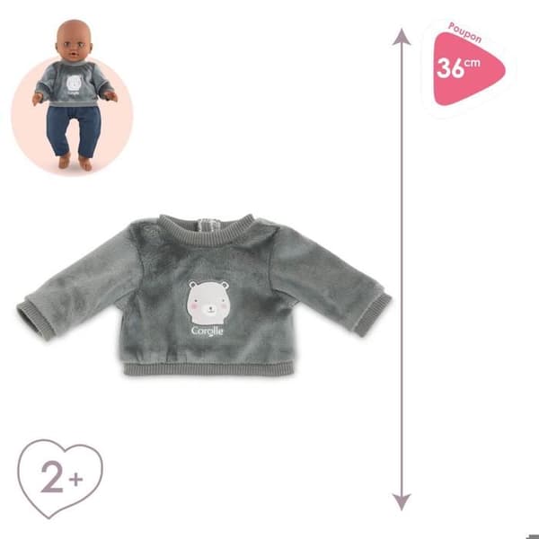 Ourson sweatshirt - COROLLE - BB36 - Grå - Blandad - Från 3 år