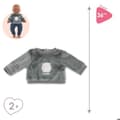 Miniatyrbild 4 av 4: Ourson sweatshirt - COROLLE - BB36 - Grå - Blandad - Från 3 år