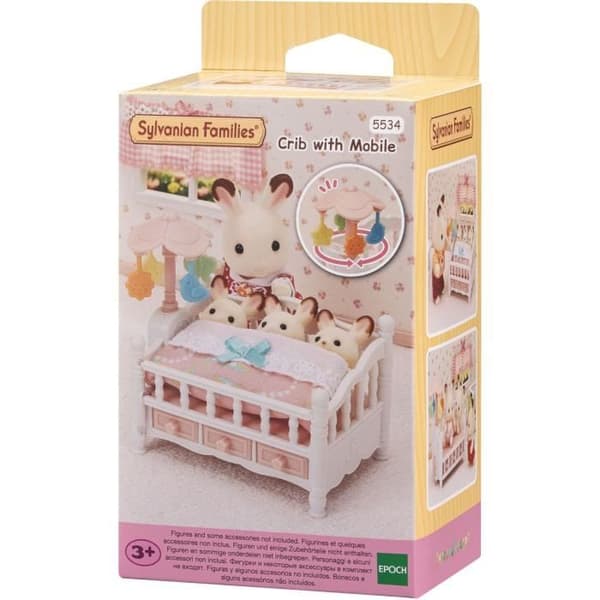 Sylvanian Families Spjälsäng och mobil för barn - The Village