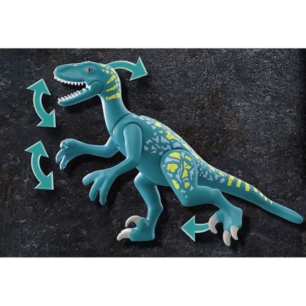 PLAYMOBIL - 70629 - Dino Rise - Deinonychus - Blandat - 5 år - 19 stycken