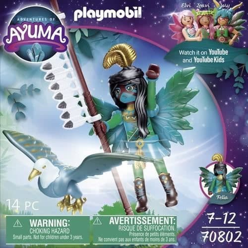 PLAYMOBIL - 70802 - AYUMA - Riddarfe med favoritdjur - Adventures of Ayuma