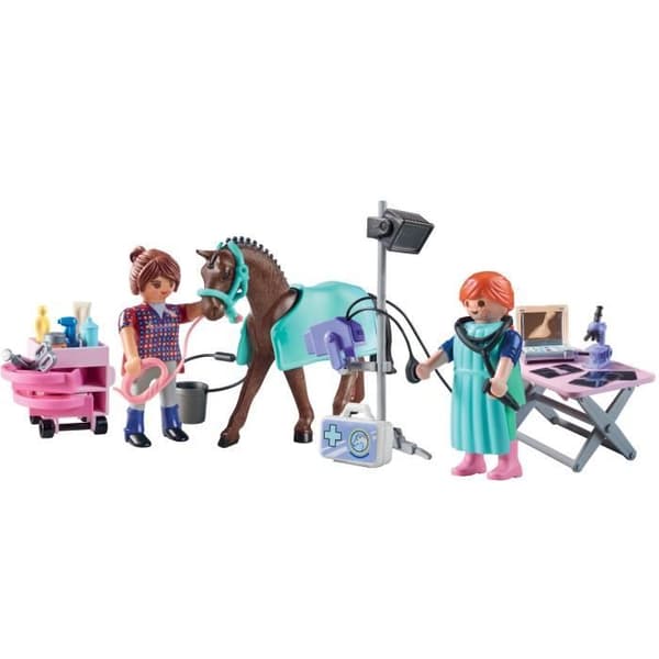 PLAYMOBIL - 71241 - Country - Hästveterinär - 52 stycken - Flerfärgad - Barn - Blandat