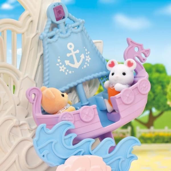 Magisk nöjespark - SYLVANIAN FAMILIES - 5645 - 4 magiska universum - 30 bebisar