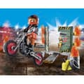 Miniatyrbild 2 av 6: PLAYMOBIL 71256 Startpaket Stunt, gnistrande motorcykel, brandramp, 29 delar, från 4 år och uppåt