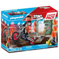 Miniatyrbild 1 av 6: PLAYMOBIL 71256 Startpaket Stunt, gnistrande motorcykel, brandramp, 29 delar, från 4 år och uppåt