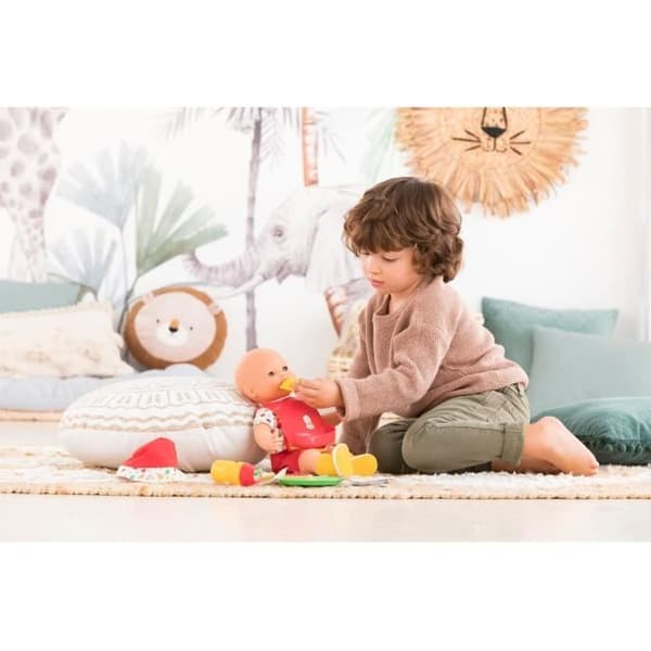 Bon Appétit box set - COROLLE - 10 måltidstillbehör för 36 och 42 cm dockor - Flerfärgad