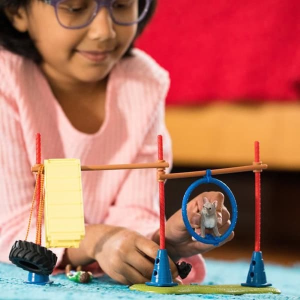 Figurunderhållning för hundar - Lekset - Från 3 år - Schleich 42536 Farm World