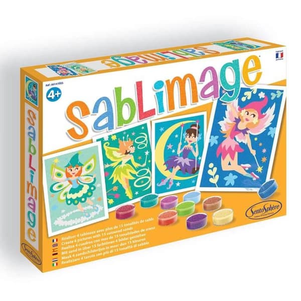 Sandimage Fairies Unik Färg