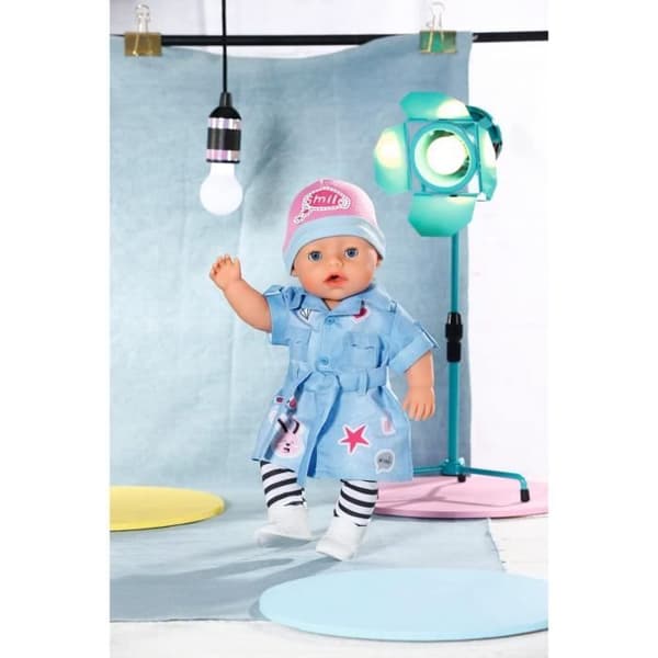 Baby born Deluxe Jeansklänning för docka 43 cm