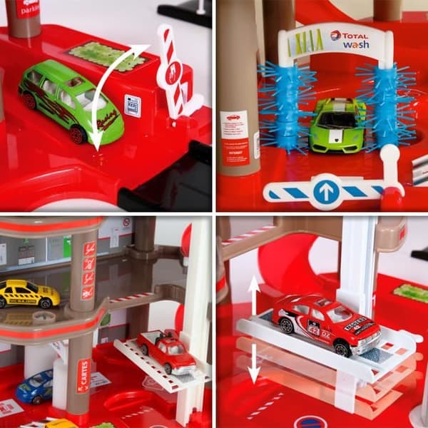 STARLUX – Total Garage 3 Levels med hiss, interventionsplattform och 4 meter krets – Från 3 år – Tillverkad i Europa