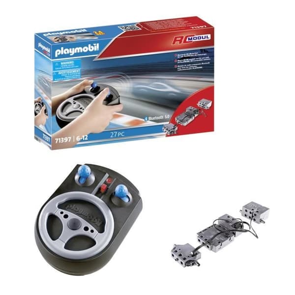 PLAYMOBIL 71397 RC radiokontrollmodul, kompatibel med många fordon, från 6 år gammal