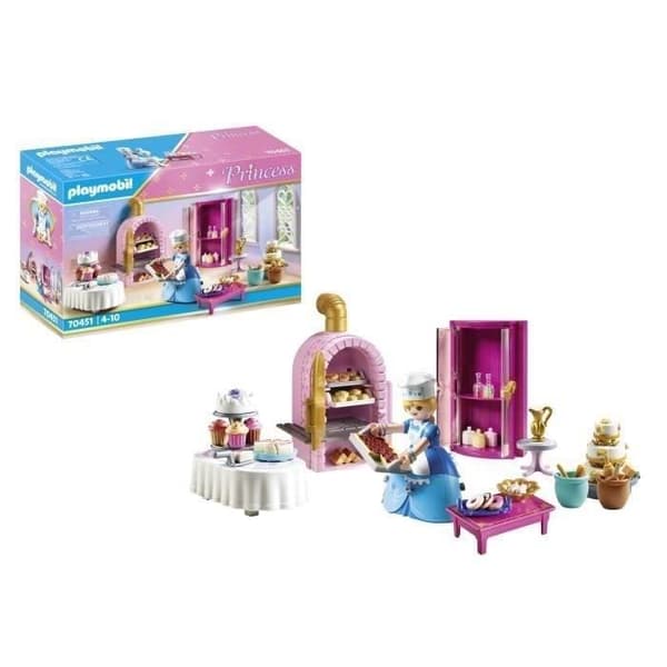 PLAYMOBIL 70451 Palace Pastry, Prinsessorna, 133 stycken, från 4 år och uppåt