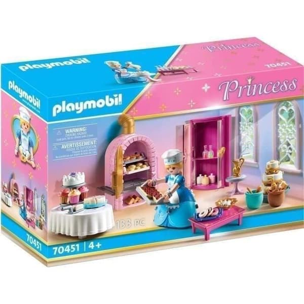 PLAYMOBIL 70451 Palace Pastry, Prinsessorna, 133 stycken, från 4 år och uppåt