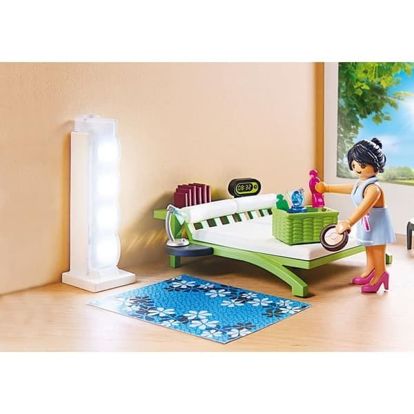 PLAYMOBIL - 9271 - Stadsliv - Det moderna huset - Sovrum med sminkområde
