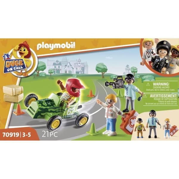 PLAYMOBIL - 70919 - DUCK ON CALL - Räddare och pilot - Blandat - 3 år och över