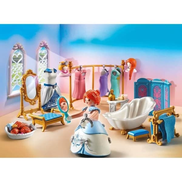 Playmobil 70454 Kungligt badrum med omklädningsrum, Les Princess, 86 st