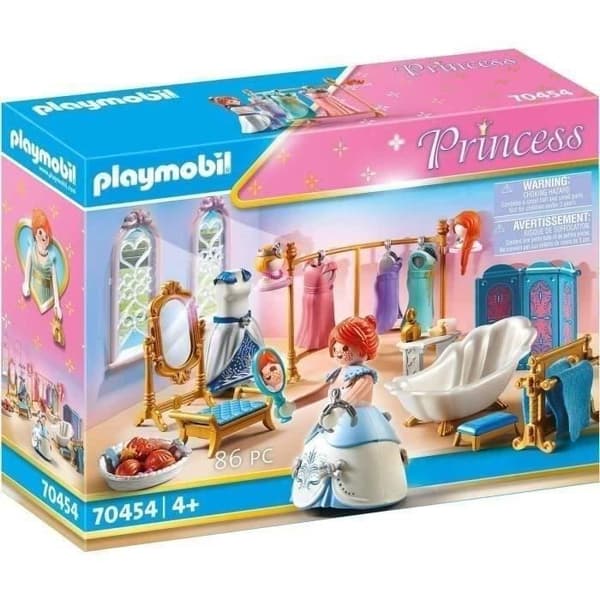 Playmobil 70454 Kungligt badrum med omklädningsrum, Les Princess, 86 st