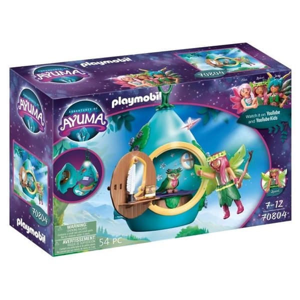 PLAYMOBIL - 70804 - Ayuma - Flerfärgat plast hängande hus med tillbehör och karaktärer