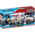 Miniatyrbild 1 av 6: PLAYMOBIL 70936 Amerikansk ambulans med räddningspersonal och skadad, City Action, Räddningstjänsten