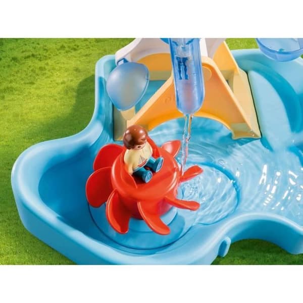 PLAYMOBIL 1.2.3 - 70268 - Vattenkarusell - Barn - 18 månader - Blå - Blandat - Plast