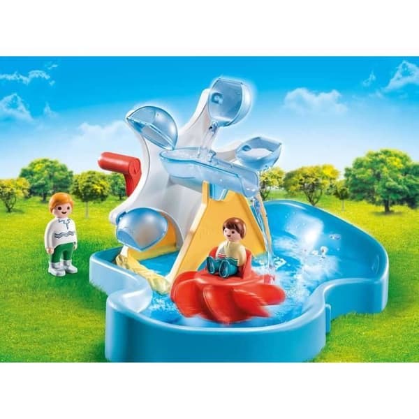 PLAYMOBIL 1.2.3 - 70268 - Vattenkarusell - Barn - 18 månader - Blå - Blandat - Plast