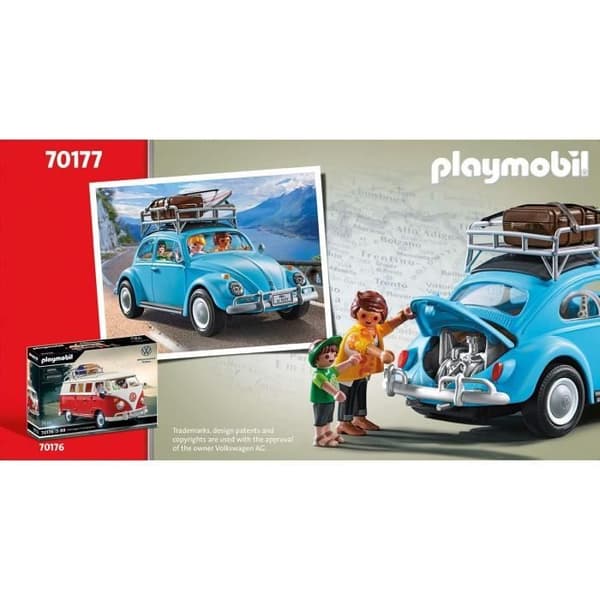 PLAYMOBIL 70177 VW Beetle, Klassiska bilar, Vuxen, Volkswagen samlarbil