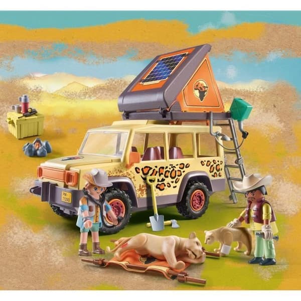 PLAYMOBIL 71293 Utforskare med terrängfordon, Wiltopia, 98 delar, från 4 år och uppåt