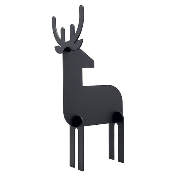 Memo - Securit väggskiffer - T3D-DEER - Svart 3D-bräda 31 x 14,7 x 11,3 cm