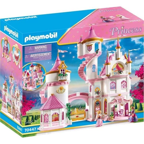PLAYMOBIL 70447 Grand Princess Palace, Magic Princesses, 644 bitar, från 4 år och uppåt