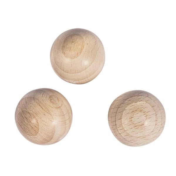 Råvedkulor FSC100% ej perc. 25mm, flikpåse 6st