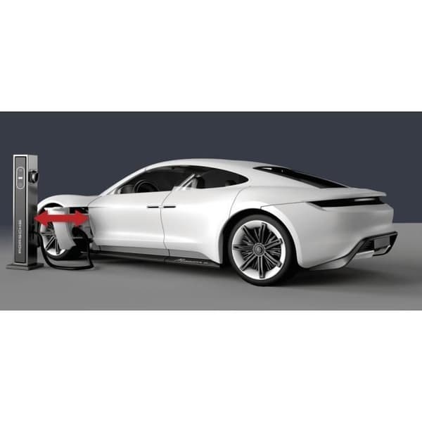 PLAYMOBIL 70765 Porsche Mission E - Klassiska bilar - Fjärrkontroll och ljuseffekter ingår - Elbil