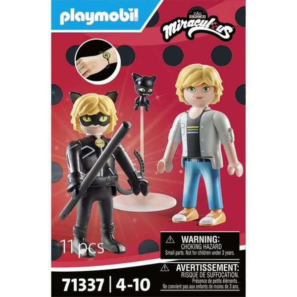 PLAYMOBIL 71337 Mirakulöst: Adrien & Cat Noir