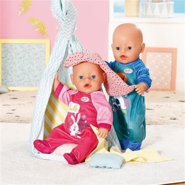 Rosa onesie för barn Baby född från Zapf Creation - 43cm