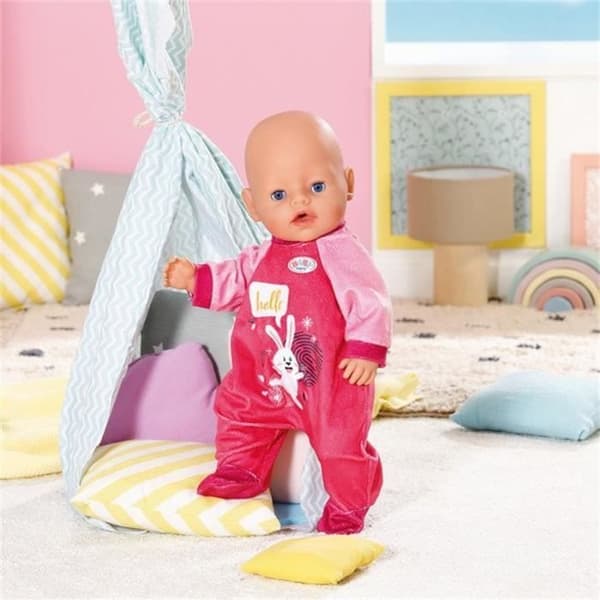 Rosa onesie för barn Baby född från Zapf Creation - 43cm